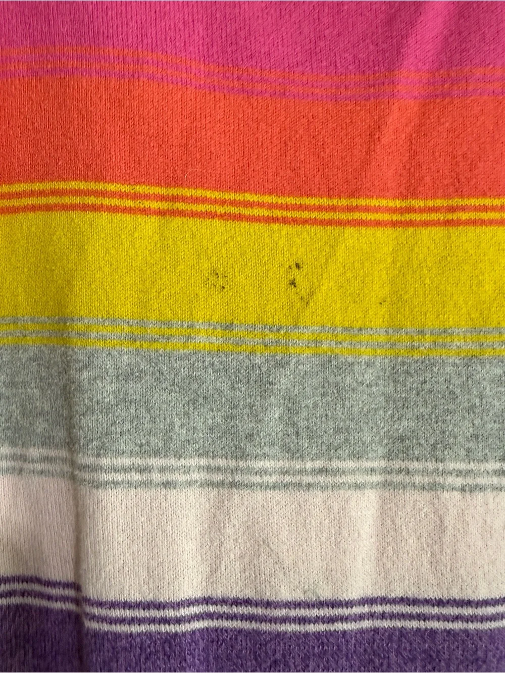 GAP Girls Striped Knit Dress - Pink, Yellow, Purple, Navy